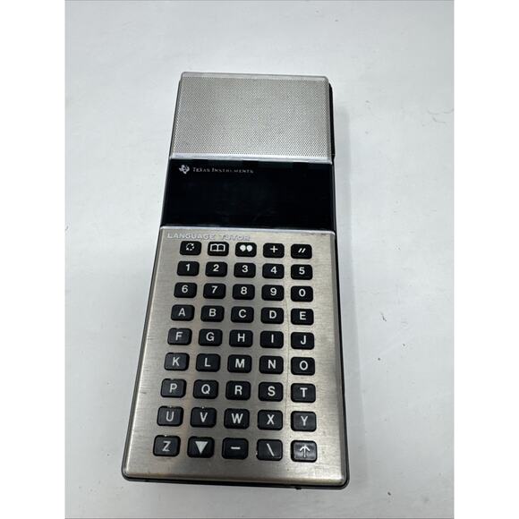 Vintage Texas Instruments Language Tutor Module As Is For Parts Or Repair - Picture 1 of 7